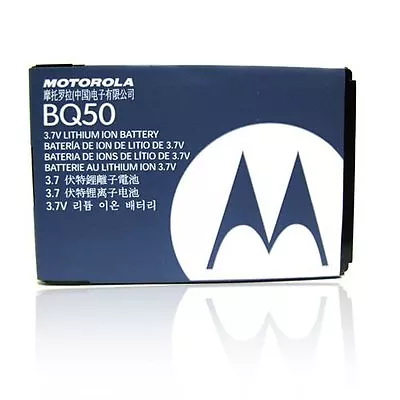 OEM Motorola BQ50 Battery V465 W175 W230a W375 W376 Em28 Em330 W233 EXCELLENT • $6.92