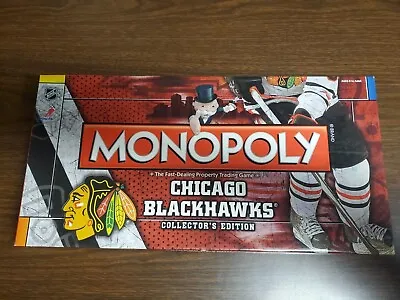 Monopoly Chicago Blackhawks Collector's Edition 2010 NHL • $29.99