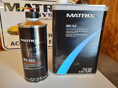 MS-52 Matrix Universal Gallon Clear Coat Kit. Normal Slow Or Fast  • $175