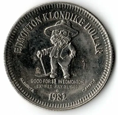 Edmonton Klondike Dollar 1982 • £7.67