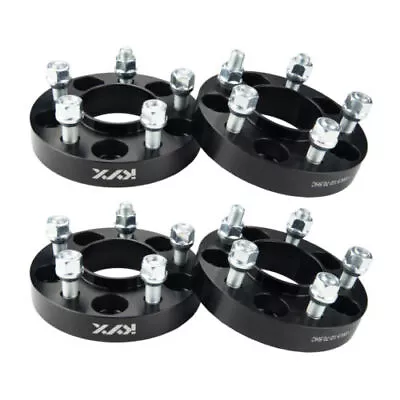 4Pcs 1“ 5x4.5 Wheel Spacers Hub Centric 1/2“x20 For Ford Mustang Ranger Explorer • $60.99