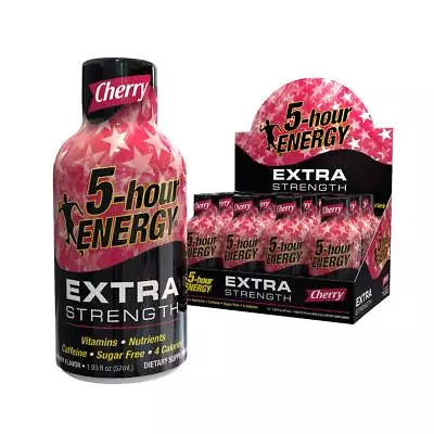 5-hour ENERGY Shot Extra Strength Cherry 1.93 Ounce 12 Count • $32.70
