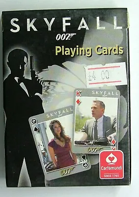 New Sealed Deck Of 007 James Bond Skyfall Playing Cards • £3.79