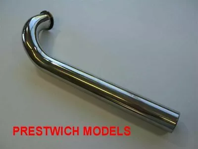 25mm HEADER DROP BEND 90 Degree Zenoah Tiger King Gas Stainless Steel • £14