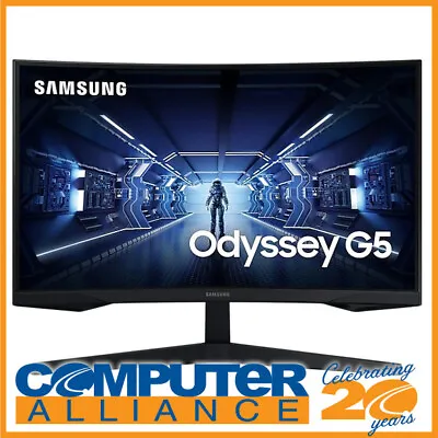 $439 • Buy 27  Samsung Odyssey G5 LC27G55TQWEXXY WQHD Curved Monitor