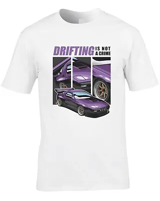 Drifting Mens T-Shirt Race Car Drift Street Racing Tokyo Petrolhead Gift Idea • £11.99