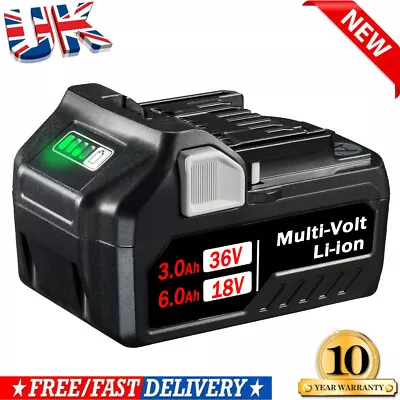 £48.99 • Buy For METABO HPT BSL36B18 For HiKOKI BSL36A18 36V/18V 6.0Ah Li-Ion Battery 371751M