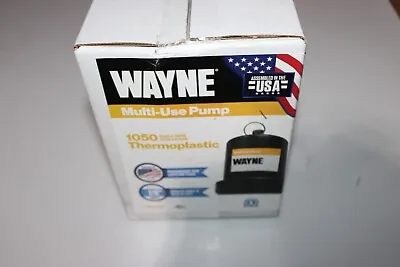 Wayne 1050GPH Thermoplastic Multi-Use Pump TSC130 #56517 BRAND NEW • $69.99