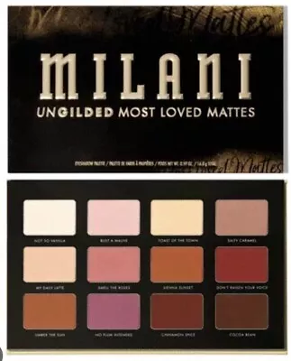 Milani Ungilded Eyeshadow Palette Most Loved Mattes • $9.50