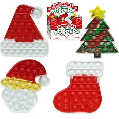 £2.99 • Buy Christmas Push Fidget Toy Popper Poppet Bubble Kids Boys Girls Stocking Filler