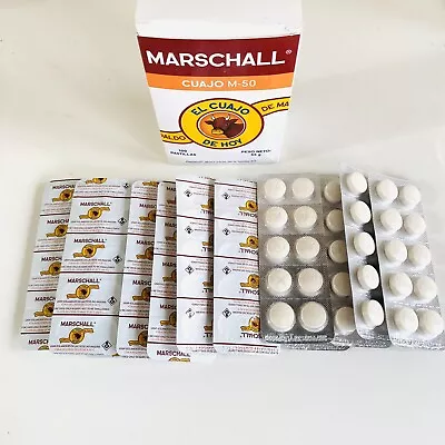 Cuajo Coagulante Marschall 10 Tabletas Para Hacer Queso Fresco  Original V-7-25 • $9.75