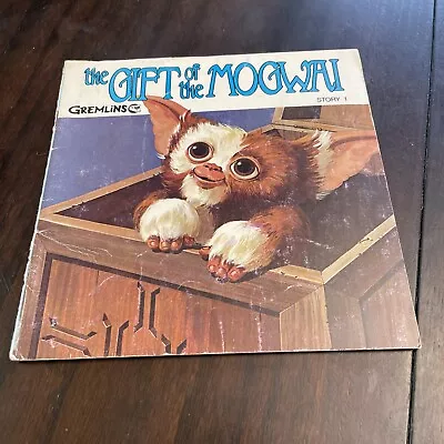 Gremlins The Gift Of The Mogwai Story 1 - 1984 Vinyl Record & Book - 33 1/3 RPM • $8.21