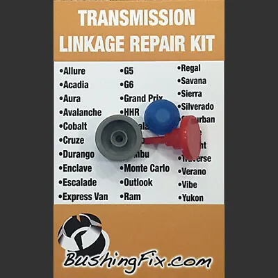 Chevrolet Express Van Transmission Shifter Cable Repair Kit W Bushing • $21.99