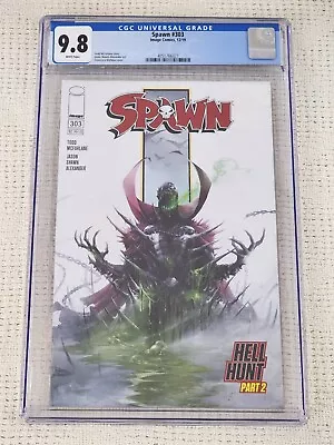 Spawn #303 McFarlane Cover A CGC 9.8 NM/M Image Comics 2019 Medieval Spawn! • $52.69