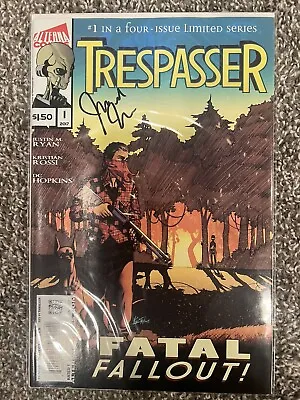 Trespasser #1 (2017) Alterna Comics Optioned - SIGNED • $29.99