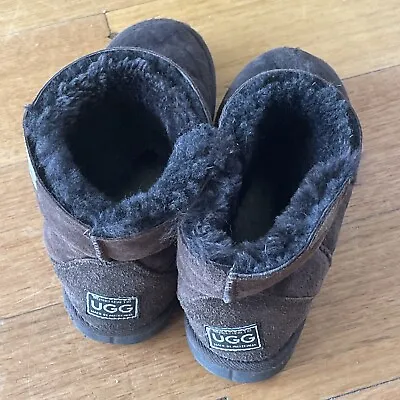 Marino Craft  Ugg Boots Chocolate Brown - Size 12 Australian Ugg Kids • $24.10