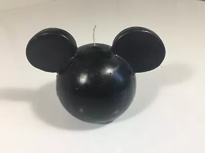 Disney Candle Mickey Mouse Hand Made Mexico New Black Walt Disney Attraction Inc • $34.99