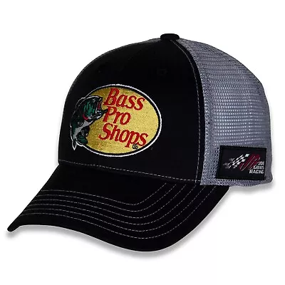 2024 Martin Truex Jr #19 Bass Pro Sponsor Embroidered NASCAR Cup Mesh Hat K3019 • $24.29