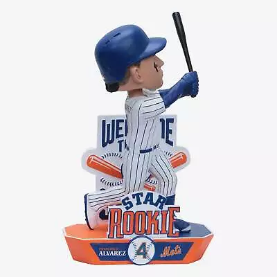 Francisco Alvarez New York Mets Star Rookie Bobblehead MLB Baseball • $119.99