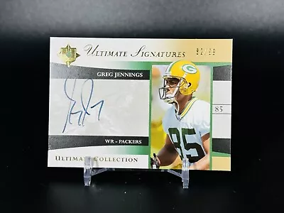 2006 Ultimate Collection Greg Jennings Ultimate Signatures Rookie Autograph #/99 • $14.99