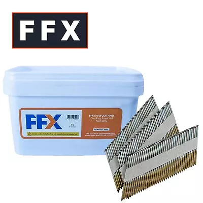 FFX HH0106800250 3000pk 51 X 2.8mm Galv Ring Nail Plastic Tub Nails Only • £29.53