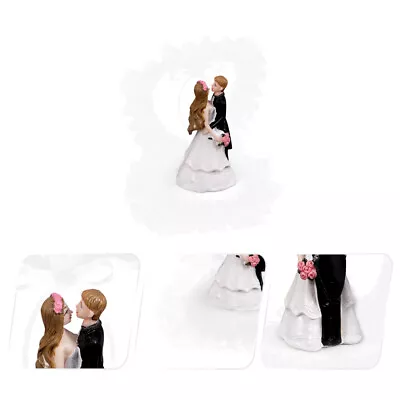  Princess Party Favors Wedding Decoration Bride Groom Dolls Cake • £13.85