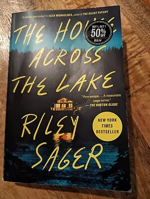 The House Across The Lake Riley Sager Paperback Book • $7