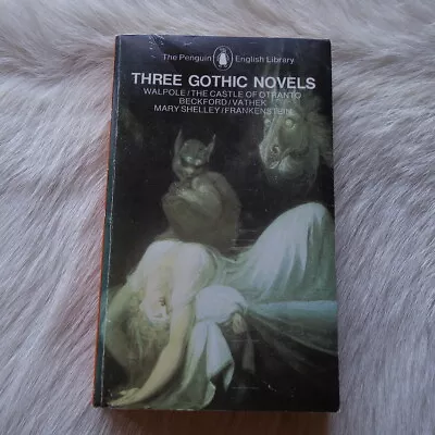 THREE GOTHIC NOVELS Castle Of Otranto Vathek Frankenstein Vtg Occult Horror • $33.28