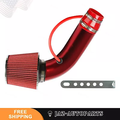 Cold Air Intake Filter Induction Kit Pipe Power Flow Hose System Set Car Parts • $24.99