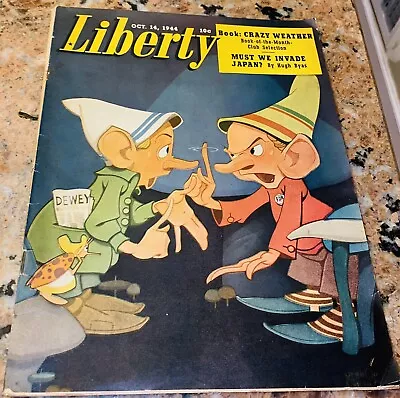 October 14 1944 Liberty Magazine Vernon Grant • $49.95