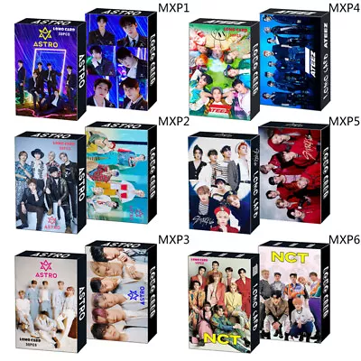 [doubleuo] 30Pcs/Set Kpop Astro Ateez Straykids Nct Lomo Card Photocard Photo A • £4.37