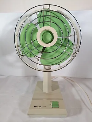 Mid-Century Pifco Spinair Desk Fan Oscillating 2 Speed Retro Vintage Model 1088 • $57.98