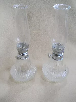 2 Vintage Lamplighter Farms Oil Lamps  • $8.99