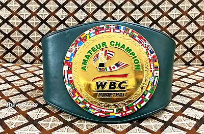 Wbc Muay Thai Amateur Champion Replica Belt Adult Size • $114.99