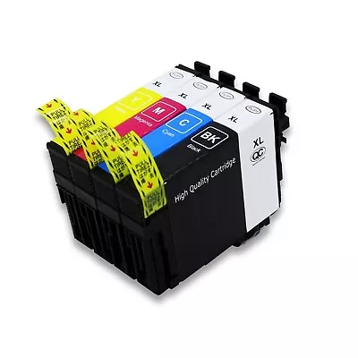 4-Pk/Pack Reman 69 Ink Cartridge For Epson WorkForce 30 40 310 500 600 610 • $12.19