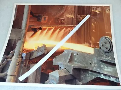 Vintage Acme Interlake Steel Mill Plant View Industrial Photo 8X10 #45 • $7.99