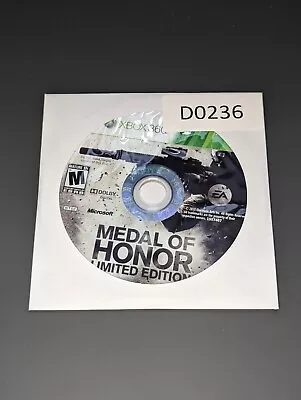 Medal Of Honor: Limited Edition (Xbox 360) **DISC ONLY** • $3.26