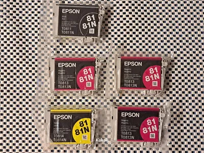 $14.95 • Buy Genuine Epson 81/81N Printer Ink Cartridges