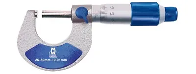 Moore & Wright Micrometer Metric 25-50mm MW200-02 Outside Micrometer From RDG • £39.36