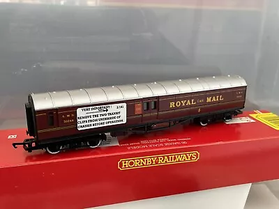 Hornby R164 OO Gauge Model Railway LMS Operating Mail Coach • £9.50