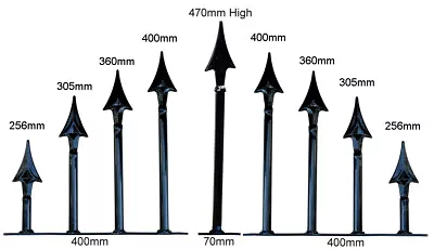 Decorative Garden Fence Spikes • £23.43