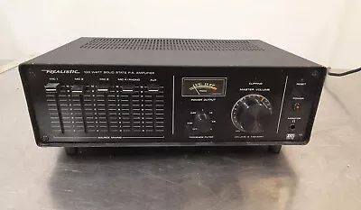 Realistic MPA-90 100 Watt Solid State PA Amplifer Model 32 2024A • $44.99