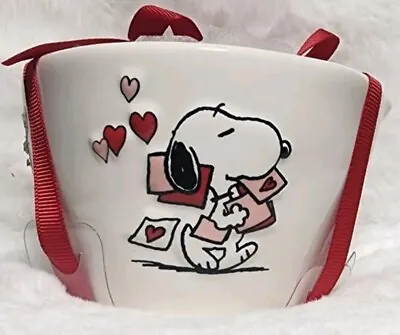 Rae Dunn Peanuts Snoopy Measuring Cups Valentine's Day Hearts Pink Red New • $30