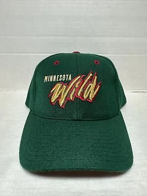 Minnesota Wild Vintage PUMA Adjustable Strapback Cap Hat Clean Condition. • $14.99