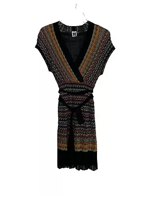 Missoni Womens Dress Size IT 40 Multicolour Lace Lined Belted • $99.99