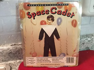 Vintage Youth Space Cadet Halloween Costume NEW In BOX Party Hour By Susan Ross • $13