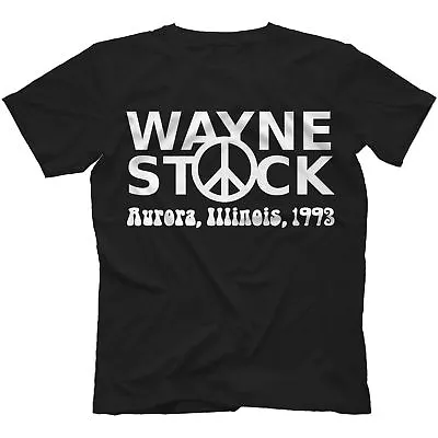 £14.97 • Buy Waynestock T-Shirt 100% Cotton Wayne's World Inspired Party On 2 Dude Unisex