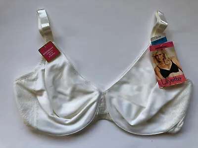 NWT Lilyette Comfort Control Minimizer Underwire Bra 0443 40DDD Ivory • $17.99