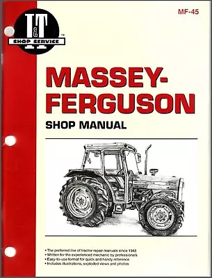 $14.71 • Buy Massey Ferguson MF 362 365 375 383 390 390T 398 Tractor Service Repair Manual CD