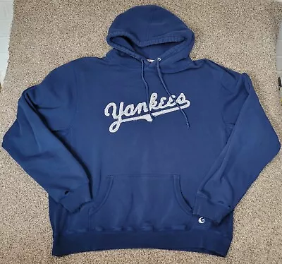 Moonlight Graham 39 New York Yankees Distressed Hoodie Size XXL • $55